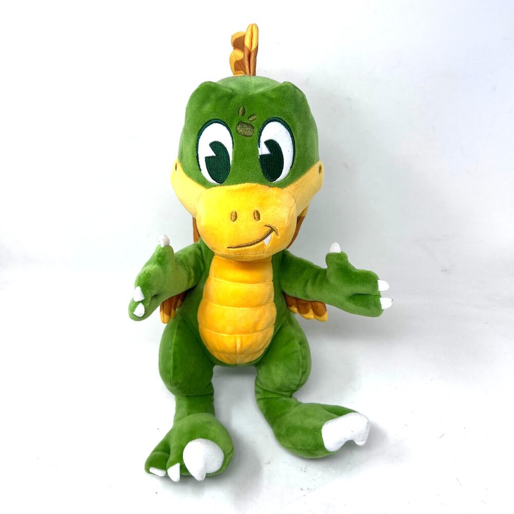 Disney Animal Kingdom Daryl‎ Dinosaur Plush Green 12" Stuffed Animal Dinoland